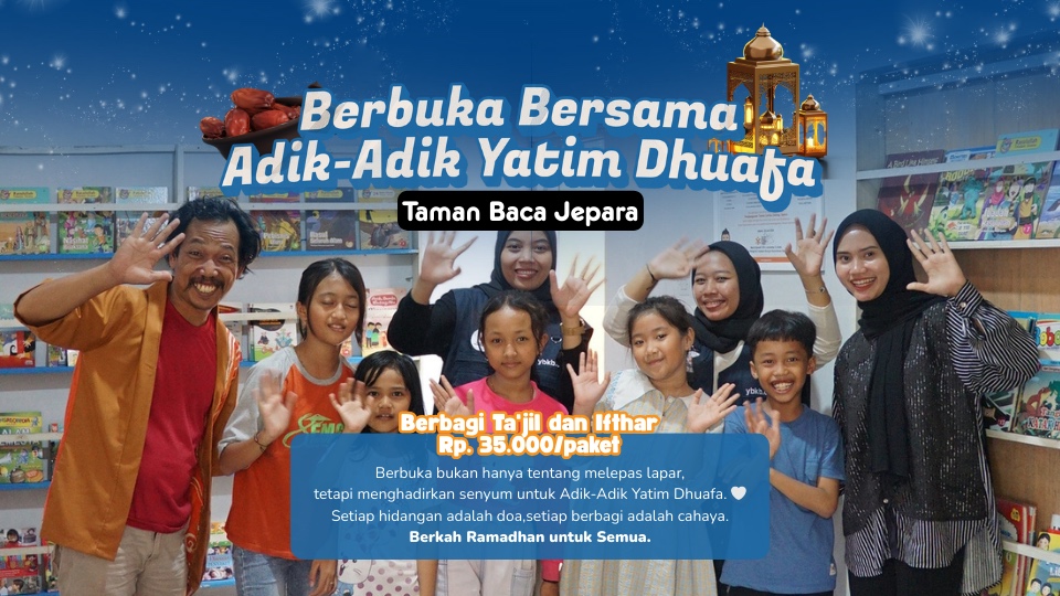 Kegiatan Ramadhan HaloZakat di Taman Baca Jepara